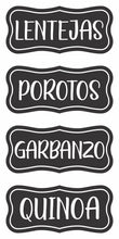 Cargar imagen en el visor de la galería, Enchúlame los Frascos - Vinilos para envases. Alimentos