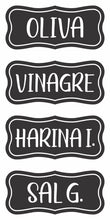 Cargar imagen en el visor de la galería, Enchúlame los Frascos - Vinilos para envases. Alimentos