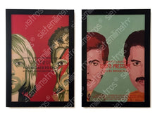 Cargar imagen en el visor de la galería, Cuadro David Bowie &amp; Freddie Mercury Cuadro